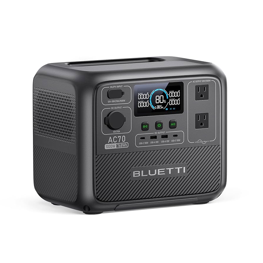BLUETTI AC70 portable power station