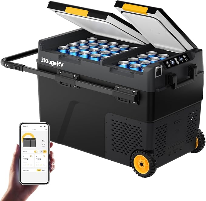 BougeRV CRD2 dual-zone fridge