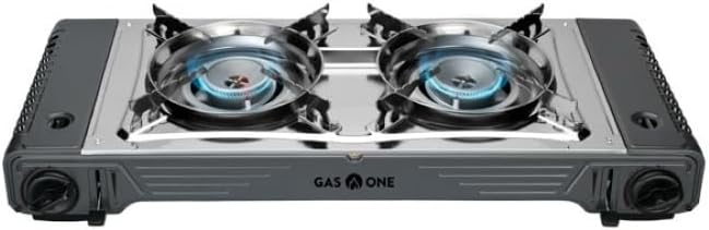 GasOne 2-Burner portable butane/propane stove