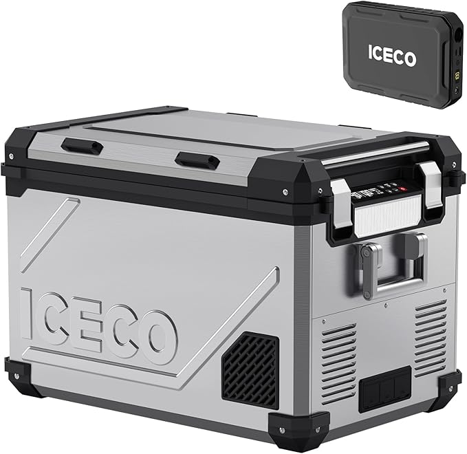 ICECO APL55 dual-zone fridge